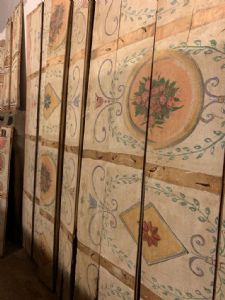 darp199 - Holzdecke bemalt, 18. Jahrhundert, 30qm